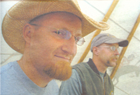Jem Blueher and Jim Bonawitz, co-owners of White Buffalo Lodges in Livingston, Montana